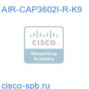 802.11n CAP w/CleanAir; 4x4:3SS; Mod; Int Ant; R Reg Domain AIR-CAP3602I-R-K9 AIR-CAP3602I-R-K9