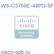 Catalyst 3750E 48 10/100/1000 PoE+2*10GE(X2),1150W,IPB s/w WS-C3750E-48PD-SF WS-C3750E-48PD-SF