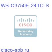 Catalyst 3750E 24 10/100/1000+2*10GE(X2),265W,IPB s/w WS-C3750E-24TD-S WS-C3750E-24TD-S