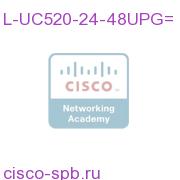 License eDelivery of PAK for upgrade from 24U = 48U L-UC520-24-48UPG= L-UC520-24-48UPG=