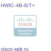 4-port ISDN BRI High-Speed WAN Interface Card HWIC-4B-S/T= HWIC-4B-S/T=