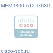 512 to 768MB DRAM factory upgrade for 3800 VSEC MEM3800-512U768D MEM3800-512U768D