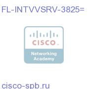 Cisco 3825 Integrated VoiceVideo License: Gatekeeper IPIP GW FL-INTVVSRV-3825= FL-INTVVSRV-3825=