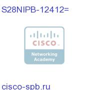 Cisco 2800 IP BASE W/O CRYPTO S28NIPB-12412= S28NIPB-12412=