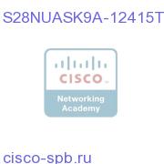 Cisco 2800 ASK9-AESK9 FEAT SET FACTORY UPG FOR BUNDLES S28NUASK9A-12415T S28NUASK9A-12415T