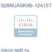 Cisco 2800 ASK9-AISK9 FEAT SET FACTORY UPG FOR BUNDLES S28NUASK9B-12415T S28NUASK9B-12415T