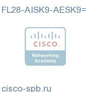 Cisco 2800 Ser Adv IP Services to Adv Ent Services Upgrade FL28-AISK9-AESK9= FL28-AISK9-AESK9=