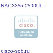 NAC Appliance 3355 License Upgrade -2500 to 3500 users NAC3355-2500UL= NAC3355-2500UL=