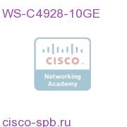 Catalyst 4928, no p/s, 28x 1GBase-X SFP, 2x 10GBase-X X2 WS-C4928-10GE WS-C4928-10GE