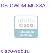 8-channel CWDM Mux/Demux module with monitor ports, Spare DS-CWDM-MUX8A= DS-CWDM-MUX8A=