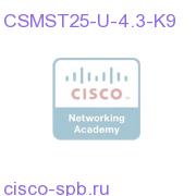 Cisco Security Manager 3.x to 4.3 Upgrade - STD-25 License CSMST25-U-4.3-K9 CSMST25-U-4.3-K9