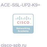 Application Control Engine SSL Upgrade From 10k-15k TPS ACE-SSL-UP2-K9= ACE-SSL-UP2-K9=
