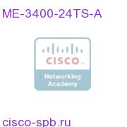 Cisco ME 3400 Switch - 24 10/100 + 2 SFP, AC PS ME-3400-24TS-A ME-3400-24TS-A