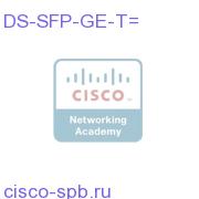 Gigabit Ethernet Copper SFP, RJ-45, Spare DS-SFP-GE-T= DS-SFP-GE-T=