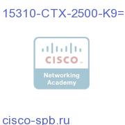 MA control, sync, x-connect 480 STS-1, 2128 VT1.5 15310-CTX-2500-K9= 15310-CTX-2500-K9=