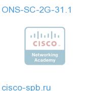 SFP - OC-48/STM16, 1531.12nm, 100 GHz, SM, LC ONS-SC-2G-31.1 ONS-SC-2G-31.1