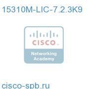 15310M Upgrade License for R7.2.3, Right to Use License 15310M-LIC-7.2.3K9 15310M-LIC-7.2.3K9