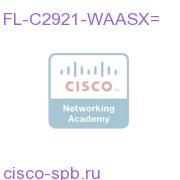 WAASX Feature License PAK(Paper) for 2921 FL-C2921-WAASX= FL-C2921-WAASX=