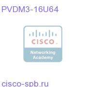 PVDM3 16-channel to 64-channel factory upgrade PVDM3-16U64 PVDM3-16U64