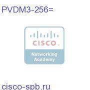256-channel high-density voice and video DSP module SPARE PVDM3-256= PVDM3-256=