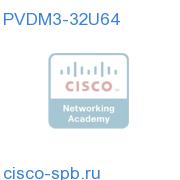PVDM3 32-channel to 64-channel factory upgrade PVDM3-32U64 PVDM3-32U64