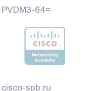 PVDM3 64 chan PVDM3-64= PVDM3-64=