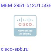 512MB to 1.5GB DRAM Upgrade (1GB+512MB) for Cisco 2951 ISR MEM-2951-512U1.5GB MEM-2951-512U1.5GB