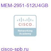 512MB to 4GB DRAM Upgrade (2 2GB DIMM) for Cisco 2951 ISR MEM-2951-512U4GB MEM-2951-512U4GB