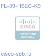 U.S. Export Restriction Compliance license for 3900 series FL-39-HSEC-K9 FL-39-HSEC-K9