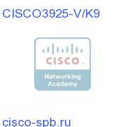 Cisco 3925 UC Bundle, PVDM3-64, UC License PAK CISCO3925-V/K9 CISCO3925-V/K9