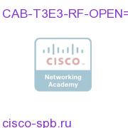 T3/E3 Cable,1.0/2.3RF to BNC-Open, 25 Ft. (inc pair 1Tx/1Rx) CAB-T3E3-RF-OPEN= CAB-T3E3-RF-OPEN=