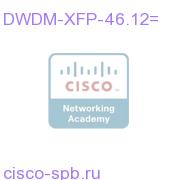 DWDM XFP 1546.12 nm XFP (100 GHz ITU grid) DWDM-XFP-46.12= DWDM-XFP-46.12=