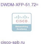 DWDM XFP 1551.72 nm XFP (100 GHz ITU grid) DWDM-XFP-51.72= DWDM-XFP-51.72=