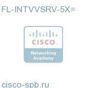 AS5000XM Integrated VoiceVideo License: Gatekeeper IPIP GW FL-INTVVSRV-5X= FL-INTVVSRV-5X=