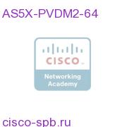 AS5000 64-Channel Packet Voice/Fax DSP Module AS5X-PVDM2-64 AS5X-PVDM2-64