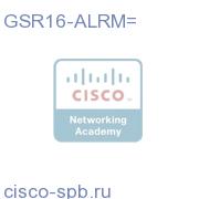 Cisco 12016 Alarm Card Spare GSR16-ALRM= GSR16-ALRM=