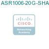 ASR1006-20G-SHA/K9 подробнее