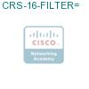 CRS-16-FILTER= подробнее