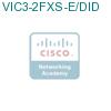 VIC3-2FXS-E/DID подробнее