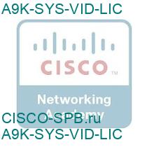 A9K-SYS-VID-LIC